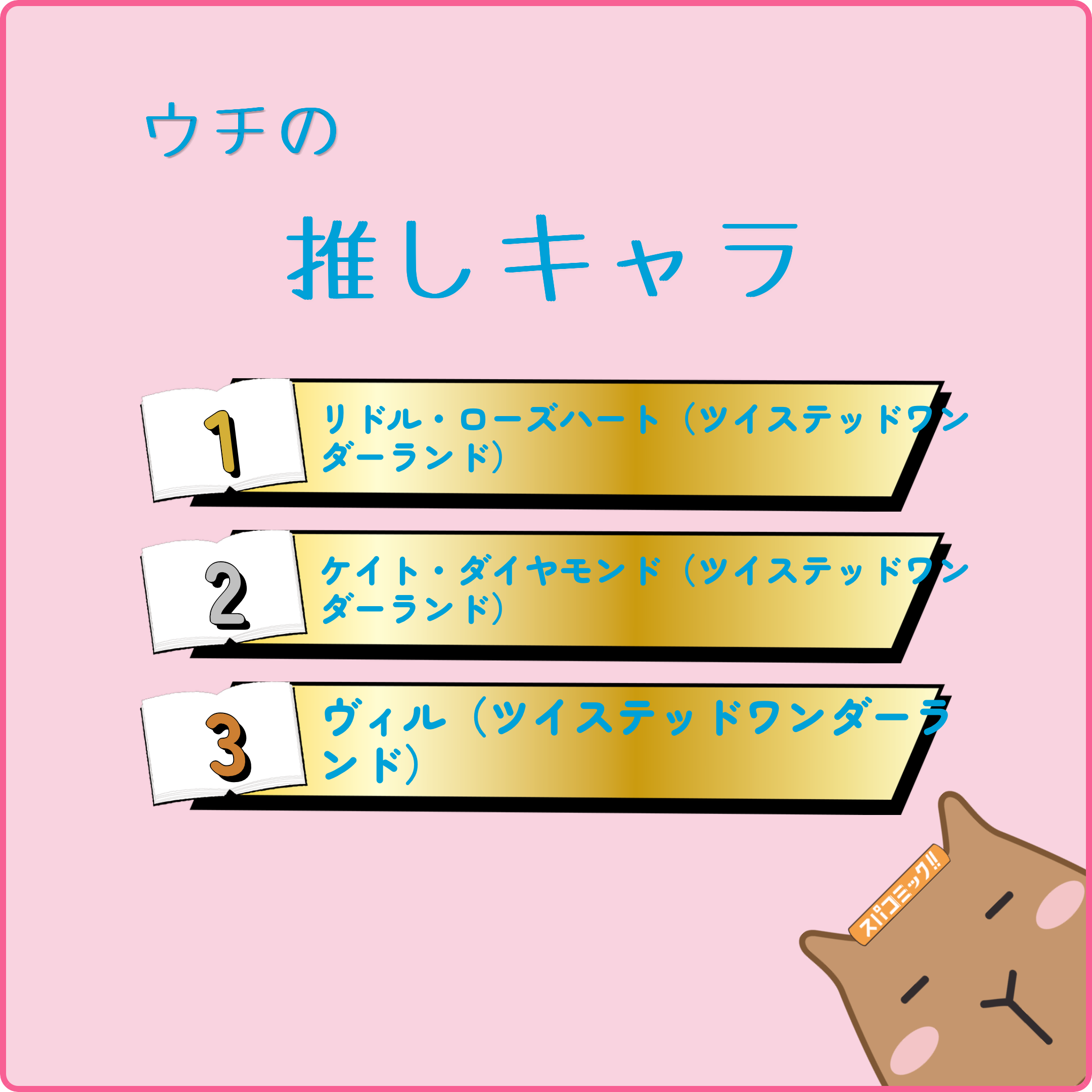 ウチの推しキャラ