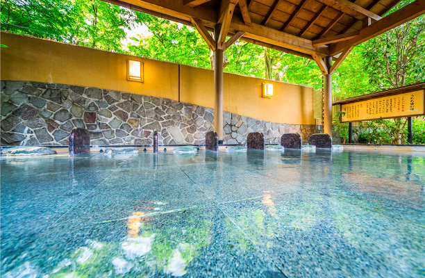 昭島温泉 湯楽の里のうたた寝湯